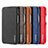 Funda de Cuero Cartera con Soporte Carcasa LC1 para Apple iPhone 13 Pro Max