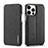 Funda de Cuero Cartera con Soporte Carcasa LC1 para Apple iPhone 13 Pro Max