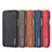 Funda de Cuero Cartera con Soporte Carcasa LC1 para Apple iPhone 14 Plus