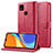 Funda de Cuero Cartera con Soporte Carcasa LC2 para Xiaomi Redmi 9 India