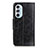 Funda de Cuero Cartera con Soporte Carcasa M10L para Motorola Moto Edge X30 5G