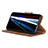 Funda de Cuero Cartera con Soporte Carcasa M16L para Samsung Galaxy S22 Plus 5G