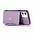 Funda de Cuero Cartera con Soporte Carcasa N03 para Apple iPhone 12