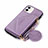 Funda de Cuero Cartera con Soporte Carcasa N03 para Apple iPhone 12