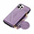 Funda de Cuero Cartera con Soporte Carcasa N03 para Apple iPhone 12 Pro