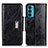 Funda de Cuero Cartera con Soporte Carcasa N04P para Motorola Moto Edge 20 5G