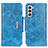 Funda de Cuero Cartera con Soporte Carcasa N04P para Samsung Galaxy S21 5G