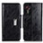 Funda de Cuero Cartera con Soporte Carcasa N04P para Samsung Galaxy XCover 5 SM-G525F