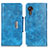 Funda de Cuero Cartera con Soporte Carcasa N04P para Samsung Galaxy XCover 5 SM-G525F