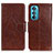 Funda de Cuero Cartera con Soporte Carcasa N05P para Motorola Moto Edge 30 5G