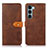 Funda de Cuero Cartera con Soporte Carcasa N07P para Motorola Moto Edge S30 5G