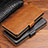 Funda de Cuero Cartera con Soporte Carcasa P01 para Samsung Galaxy Note 10 5G