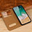 Funda de Cuero Cartera con Soporte Carcasa P02 para Apple iPhone X