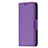 Funda de Cuero Cartera con Soporte Carcasa para Apple iPhone 15 Morado