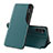 Funda de Cuero Cartera con Soporte Carcasa QH1 para Samsung Galaxy Jump3 5G