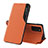 Funda de Cuero Cartera con Soporte Carcasa QH1 para Samsung Galaxy Quantum4 5G