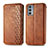 Funda de Cuero Cartera con Soporte Carcasa S01D para Motorola Moto Edge 20 5G