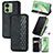 Funda de Cuero Cartera con Soporte Carcasa S01D para Motorola Moto Edge (2023) 5G