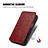 Funda de Cuero Cartera con Soporte Carcasa S01D para Motorola Moto Edge Plus (2022) 5G