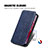 Funda de Cuero Cartera con Soporte Carcasa S01D para Motorola Moto G Play (2023)