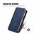 Funda de Cuero Cartera con Soporte Carcasa S01D para Motorola Moto G40 Fusion