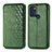 Funda de Cuero Cartera con Soporte Carcasa S01D para Motorola Moto G60s