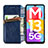 Funda de Cuero Cartera con Soporte Carcasa S01D para Samsung Galaxy M13 5G