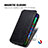 Funda de Cuero Cartera con Soporte Carcasa S01D para Samsung Galaxy M21