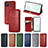 Funda de Cuero Cartera con Soporte Carcasa S01D para Samsung Galaxy Note 10 Lite