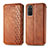 Funda de Cuero Cartera con Soporte Carcasa S01D para Samsung Galaxy S20 Plus