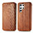 Funda de Cuero Cartera con Soporte Carcasa S01D para Samsung Galaxy S24 Ultra 5G