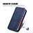 Funda de Cuero Cartera con Soporte Carcasa S01D para Vivo Y33T