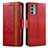 Funda de Cuero Cartera con Soporte Carcasa S02D para Motorola Moto Edge 20 5G