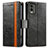 Funda de Cuero Cartera con Soporte Carcasa S02D para Nokia C32