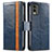 Funda de Cuero Cartera con Soporte Carcasa S02D para Nokia C32