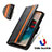 Funda de Cuero Cartera con Soporte Carcasa S02D para Nokia G22