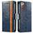 Funda de Cuero Cartera con Soporte Carcasa S02D para Samsung Galaxy Note 20 5G