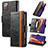 Funda de Cuero Cartera con Soporte Carcasa S02D para Samsung Galaxy Note 20 5G