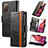 Funda de Cuero Cartera con Soporte Carcasa S02D para Samsung Galaxy S20 FE (2022) 5G