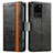 Funda de Cuero Cartera con Soporte Carcasa S02D para Samsung Galaxy S20 Ultra 5G