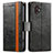 Funda de Cuero Cartera con Soporte Carcasa S02D para Samsung Galaxy XCover 6 Pro 5G