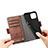 Funda de Cuero Cartera con Soporte Carcasa S02D para Sony Xperia Ace II SO-41B