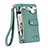 Funda de Cuero Cartera con Soporte Carcasa S03D para Apple iPhone 15 Pro Max