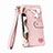 Funda de Cuero Cartera con Soporte Carcasa S03D para Apple iPhone 15 Pro Max