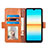 Funda de Cuero Cartera con Soporte Carcasa S03D para Sony Xperia Ace III