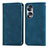 Funda de Cuero Cartera con Soporte Carcasa S04D para Huawei Honor X7b