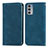 Funda de Cuero Cartera con Soporte Carcasa S04D para Motorola Moto Edge 20 5G