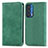 Funda de Cuero Cartera con Soporte Carcasa S04D para Motorola Moto Edge (2021) 5G