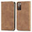 Funda de Cuero Cartera con Soporte Carcasa S04D para Samsung Galaxy S20 FE 4G