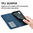 Funda de Cuero Cartera con Soporte Carcasa S04D para Samsung Galaxy S20 Plus 5G